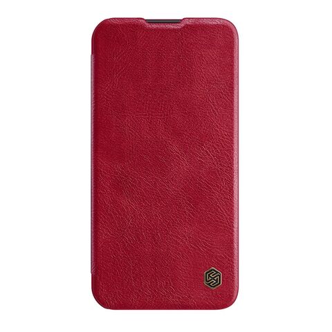 Zastitna futrola Nillkin Qin Pro - iPhone 15 crvena (MS).