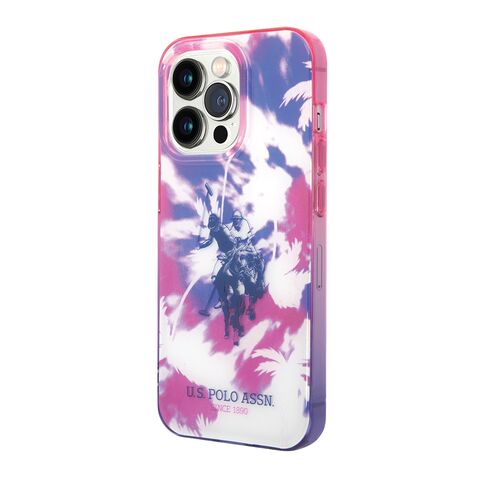 Zastitna futrola Polo With Dye Palm - Design & Horse Logo za Iphone 14 Pro Max ljubicasta Full ORG (USHCP14XUPAU) (MS).