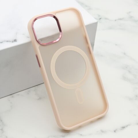 Zastitna futrola SILKY MAGSAFE - iPhone 15 pink (MS).