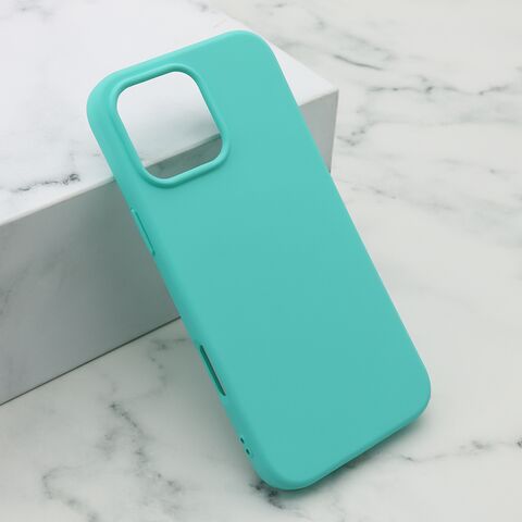 Zastitna futrola Soft Silicone - iPhone 16 Pro Max (6.9) mint (MS).