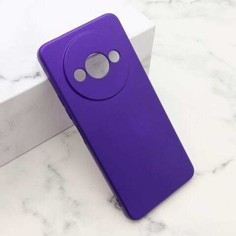 Zastitna futrola Soft Silicone - Xiaomi Redmi A3 ljubicasta (MS).