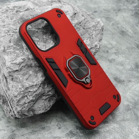 Zastitna futrola Square Ring - iPhone 15 Pro Max (6.7) crvena (MS).