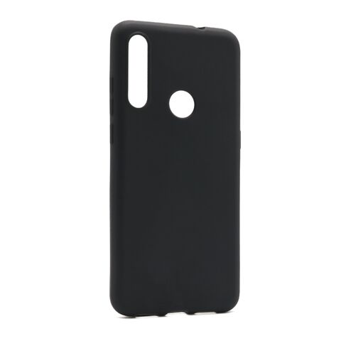 KOLOR silikonska futrola skin (ultra tanka) - Alcatel 1SE (2020) crna (MS).