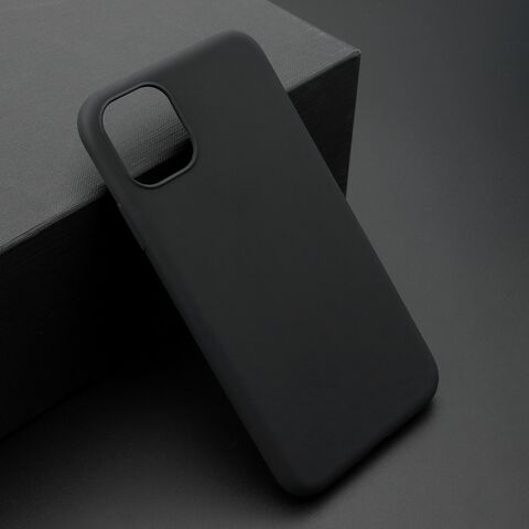 KOLOR silikonska futrola skin (ultra tanka) - iPhone 11 (6.1) crna (MS).