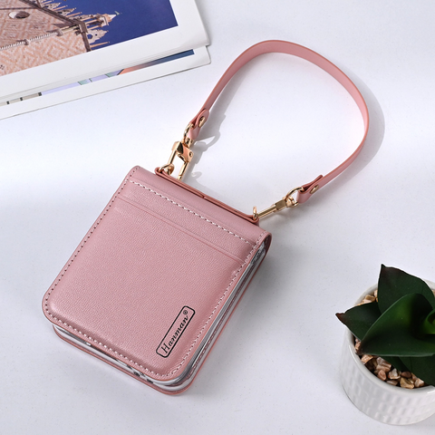 Zastitna futrola Hanman Canvas ORG - Samsung F741B/F761B Galaxy Z Flip 6/7 SE 5G roze.