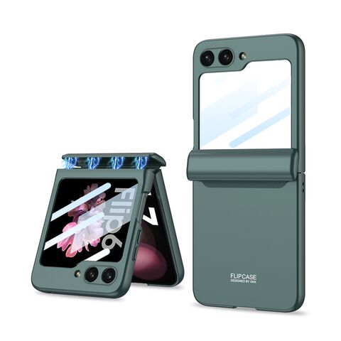 Zastitna futrola SMOOTH LINE - Samsung F741B Galaxy Z Flip 6 5G tamno zelena (GKK case) (MS).