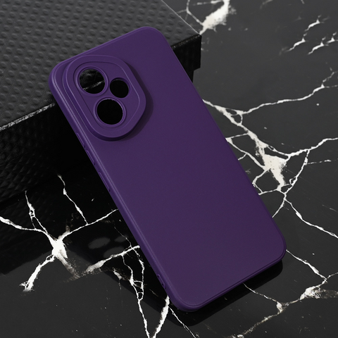 Teracell GIULIETTA silikonska futrola - Huawei Honor 400 mat tamno ljubicasta.