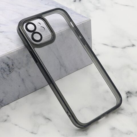 Zastitna futrola DIAMOND LENS - iPhone 12 crna (MS).
