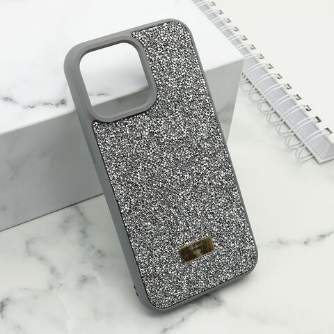 Zastitna futrola DIAMOND SELECTION - iPhone 15 Pro Max (6.7) srebrna (MS).
