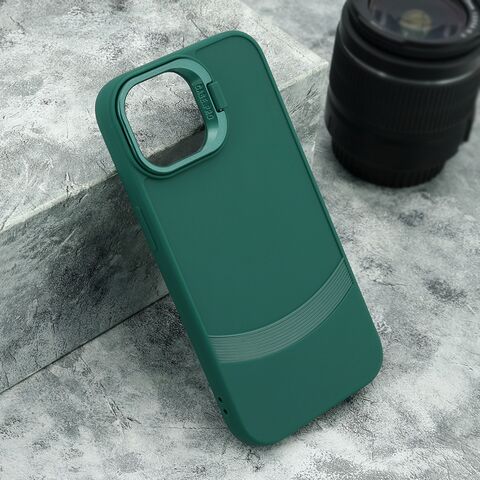 Zastitna futrola CAMERA HOLDER - iPhone 15 zelena (MS).