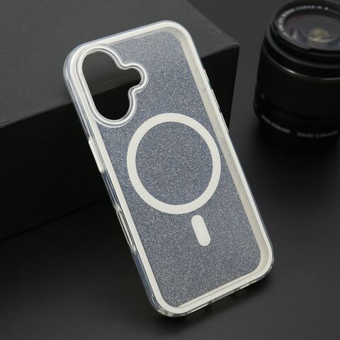 Zastitna futrola CRYSTAL MagSafe - iPhone 16 (6.1) bela (MS).