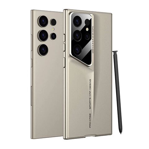 Zastitna futrola ELEGANCY - Samsung Galaxy S23 Ultra 5G zlatna (GKK case) (MS).