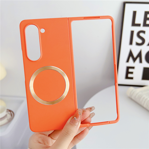 Zastitna futrola Magsafe Magnetic Shockproof - Samsung Galaxy Z Fold 6 narandzasta.