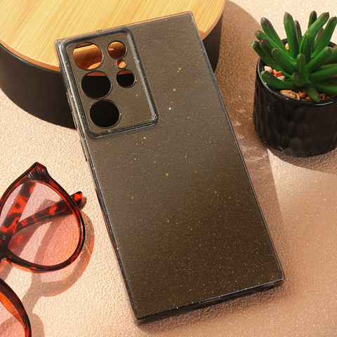 Zastitna futrola Sparkle Dust - Samsung Galaxy S23 Ultra crna.