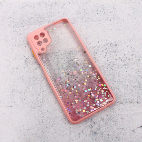 Zastitna futrola okvir Glitter - Samsung A125F Galaxy A12 roze.