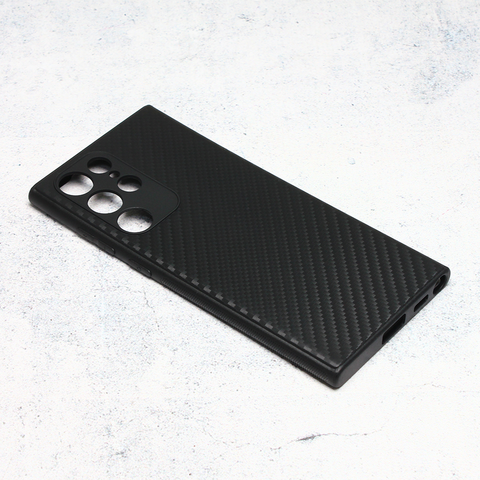 Zastitna futrola Carbon fiber - Samsung Galaxy S22 Ultra 5G crna.