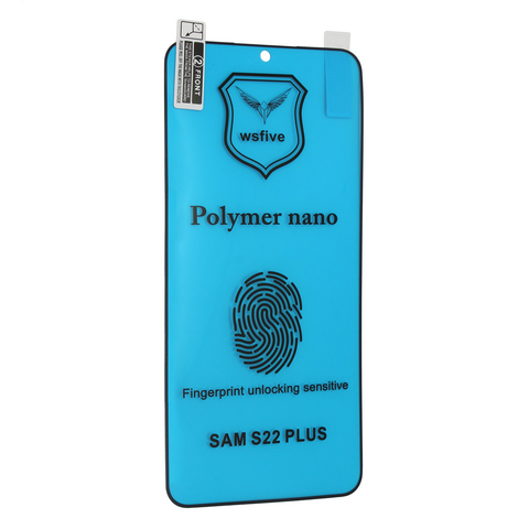 Folija Polymer Nano - Samsung Galaxy S22 Plus crna.