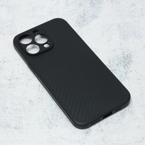 Zastitna futrola Carbon fiber - iPhone 14 Pro Max 6.7 crna.