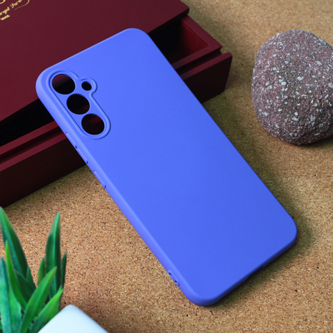 Teracell GIULIETTA silikonska futrola - Samsung Galaxy A34 5G 5G mat ljubicasta.