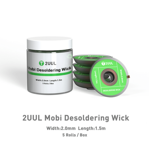 Pletenica - skidanje kalaja 2UUL Mobi Desoldering Wick CY2015 (5 Rolls/Box).