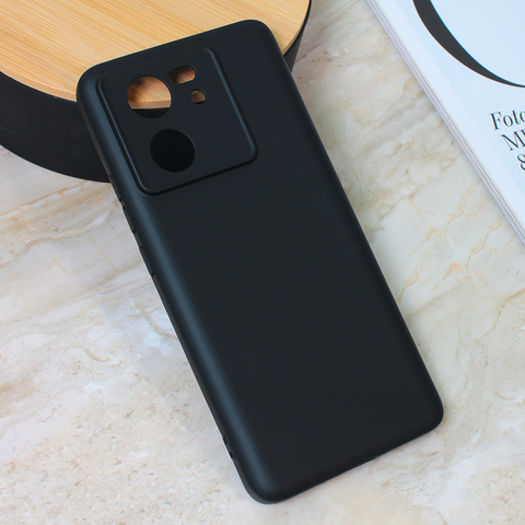 Teracell GIULIETTA silikonska futrola - Xiaomi 13T/13T Pro mat crna.