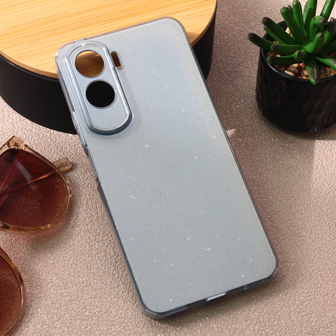 Zastitna futrola Sparkle Dust - Huawei Honor 90 Lite srebrna.