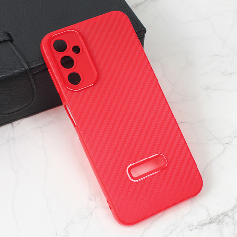 Zastitna futrola Carbon Stripe - Samsung A146B Galaxy A14 4G/5G crvena.