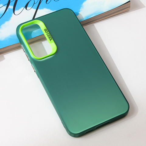 Zastitna futrola providna - Samsung A556 Galaxy A55 5G zelena.