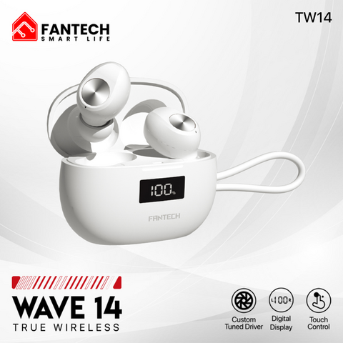 Bluetooth slusalice Fantech Wave 14 bele. Bluetooth slusalice Fantech Wave 14 bele.