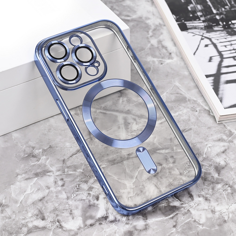 Zastitna futrola Magsafe Lux - iPhone 15 Pro 6.1 svetlo plava.