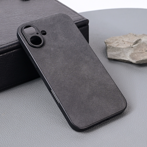 Zastitna futrola OLGE - iPhone 16 Plus 6.7 crna.