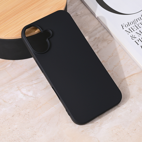 Teracell GIULIETTA silikonska futrola - iPhone 16 6.1 mat crna.