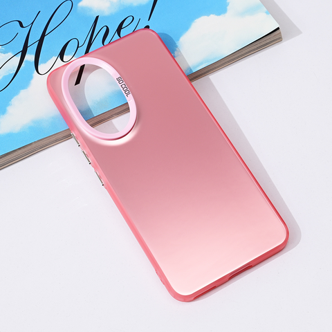 Zastitna futrola providna - Huawei Honor 200 roza.