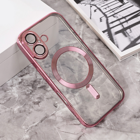 Zastitna futrola Magsafe Lux - iPhone 16 6.1 roze.