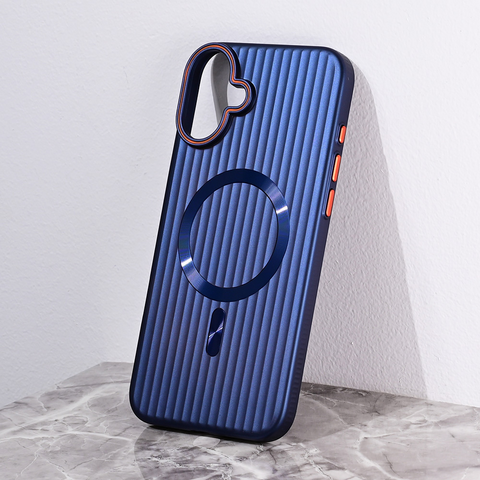 Zastitna futrola Magsafe Stripe - iPhone 16 Plus 6.7 plava.