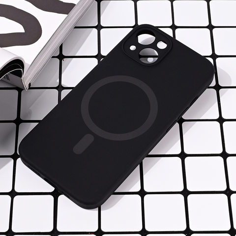 Zastitna futrola Magsafe Pure color - iPhone 14 crna.