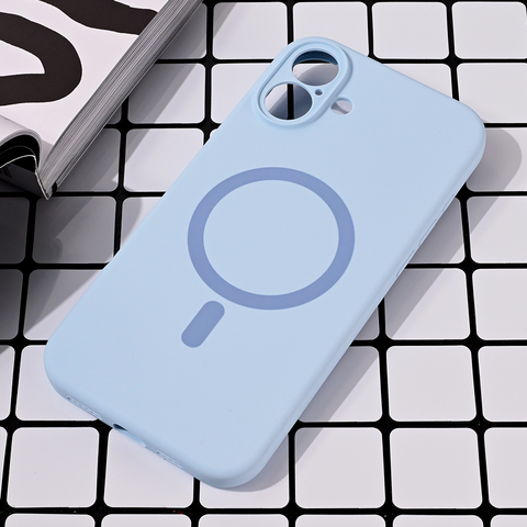 Zastitna futrola Magsafe Pure color - iPhone 16 Plus 6.7 svetlo plava.