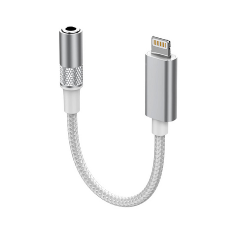 Adapter LDNIO LSY80i - slusalice iPhone Lightning na 3.5mm beli.
