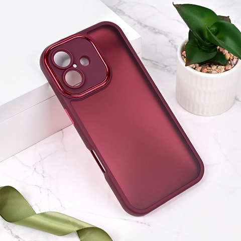 Zastitna futrola Shining Camera - iPhone 16 6.1 crvena.