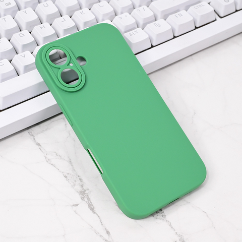 Zastitna futrola Silikon Pro Camera - iPhone 16 6.1 tamno zelena.