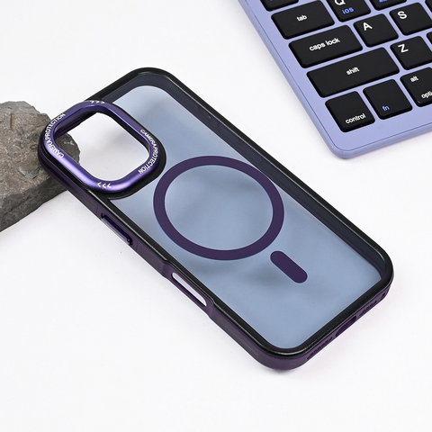 Zastitna futrola Magsafe Trendy - iPhone 16 6.1 ljubicasta.