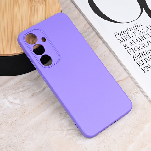 Teracell GIULIETTA silikonska futrola - Samsung S721B Galaxy S24 FE mat ljubicasta.