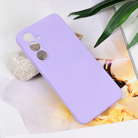 Zastitna futrola Teracell Soft Velvet - Samsung S721B Galaxy S24 FE ljubicasta.