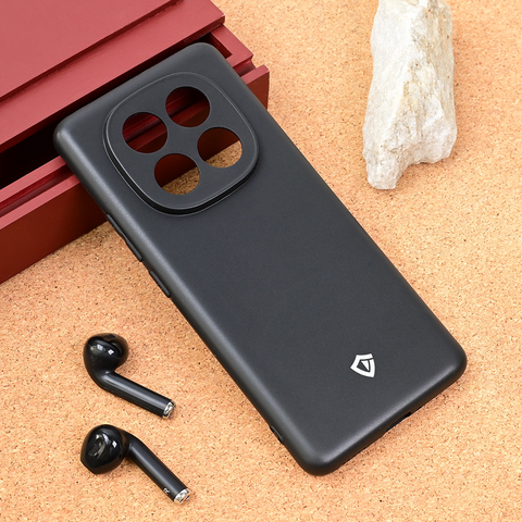 Teracell silikonska futrola skin (ultra tanka) - Xiaomi Redmi Note 14 Pro Plus 5G (EU) mat crna.