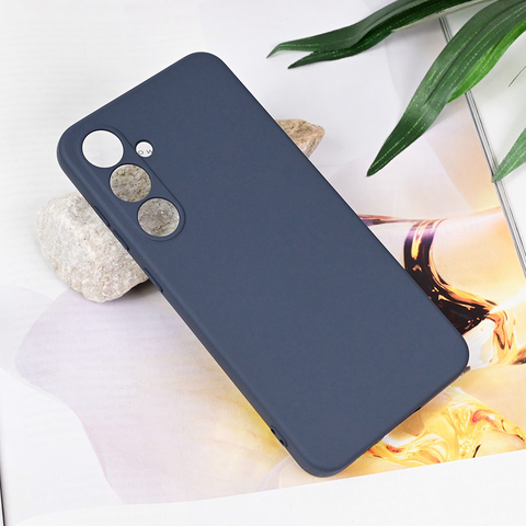 Zastitna futrola Teracell Soft Velvet - Samsung S721B Galaxy S24 FE tamno plava.