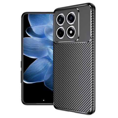 Zastitna futrola Defender Carbon - Xiaomi 14T Pro crna.