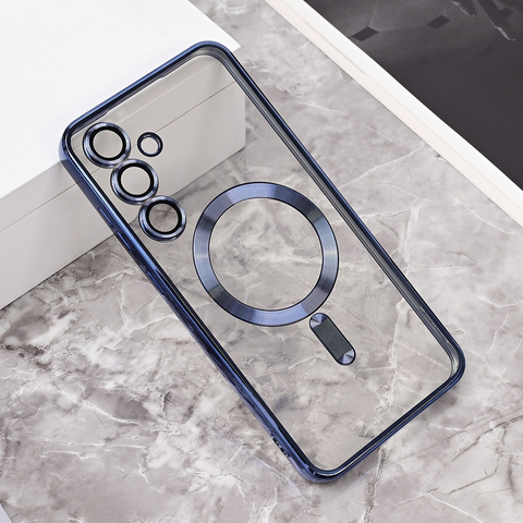 Zastitna futrola Magsafe Lux - Samsung S721B Galaxy S24 FE plava.