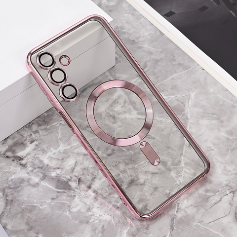 Zastitna futrola Magsafe Lux - Samsung A165F Galaxy A16 roze.