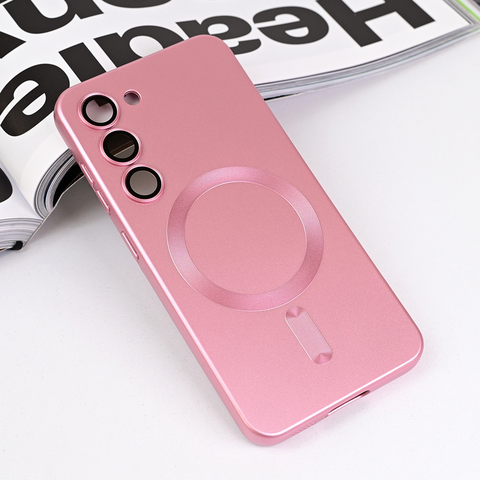 Zastitna futrola Magsafe Chrome - Samsung S911B Galaxy S23 5G roze.