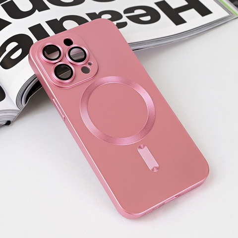 Zastitna futrola Magsafe Chrome - iPhone 13 Pro roze.
